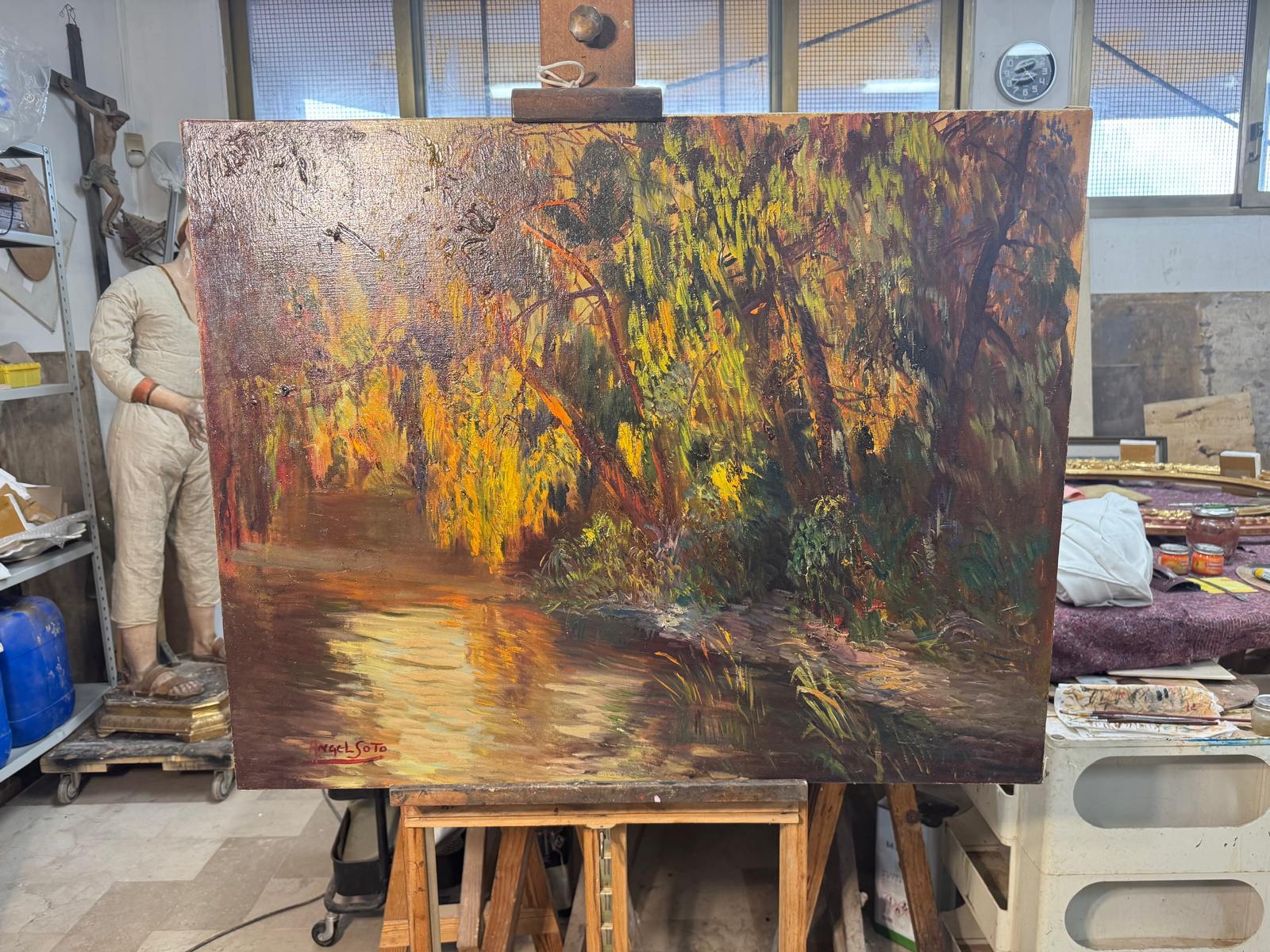 Vista completa de la obra